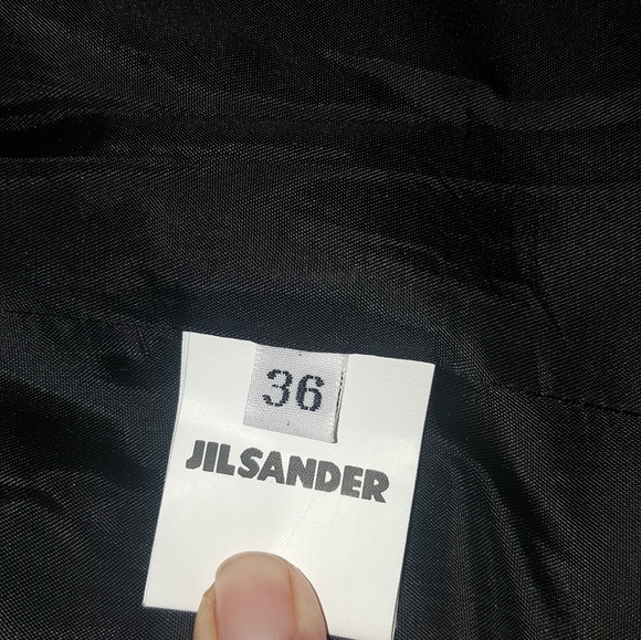 Jil Sander Silk Wool Jacket Blazer 36 - Picture 5 of 6